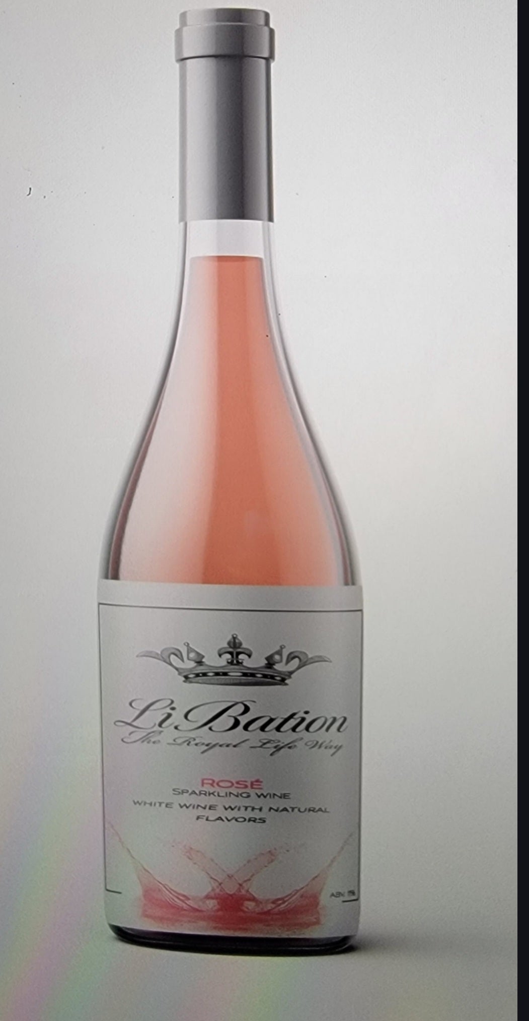 Sparkling Rose' Wine